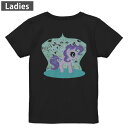 Tシャツ レディース バックプリント 半袖 ブラック 黒 デザイン M L tシャツ ティーシャツ T shirt 009704 動物 キャラクター 紫