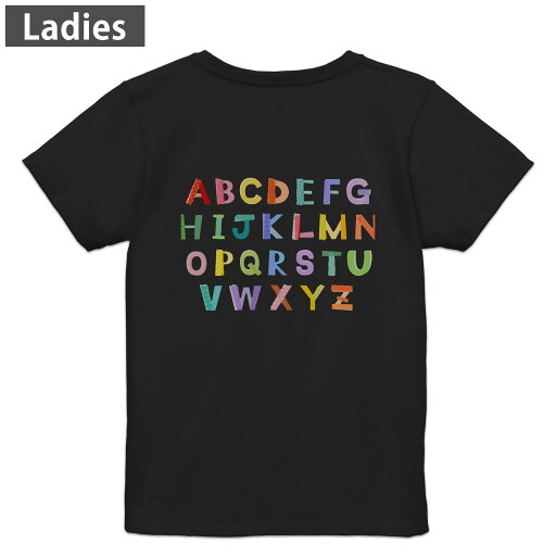 Tシャツ レディース バックプリント 半袖 ブラック 黒 デザイン M L tシャツ ティーシャツ T shirt 013170 アルファベット 英語 Tシャツ レディース バックプリント 半袖 ブラック 黒 デザイン M L tシャツ ティーシャツ T shirt 013170 アルファベット 英語