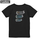 Tシャツ レディース バックプリント 半袖 ブラック 黒 デザイン M L tシャツ ティーシャツ T shirt 017670 こいのぼり かわいい 子供の日