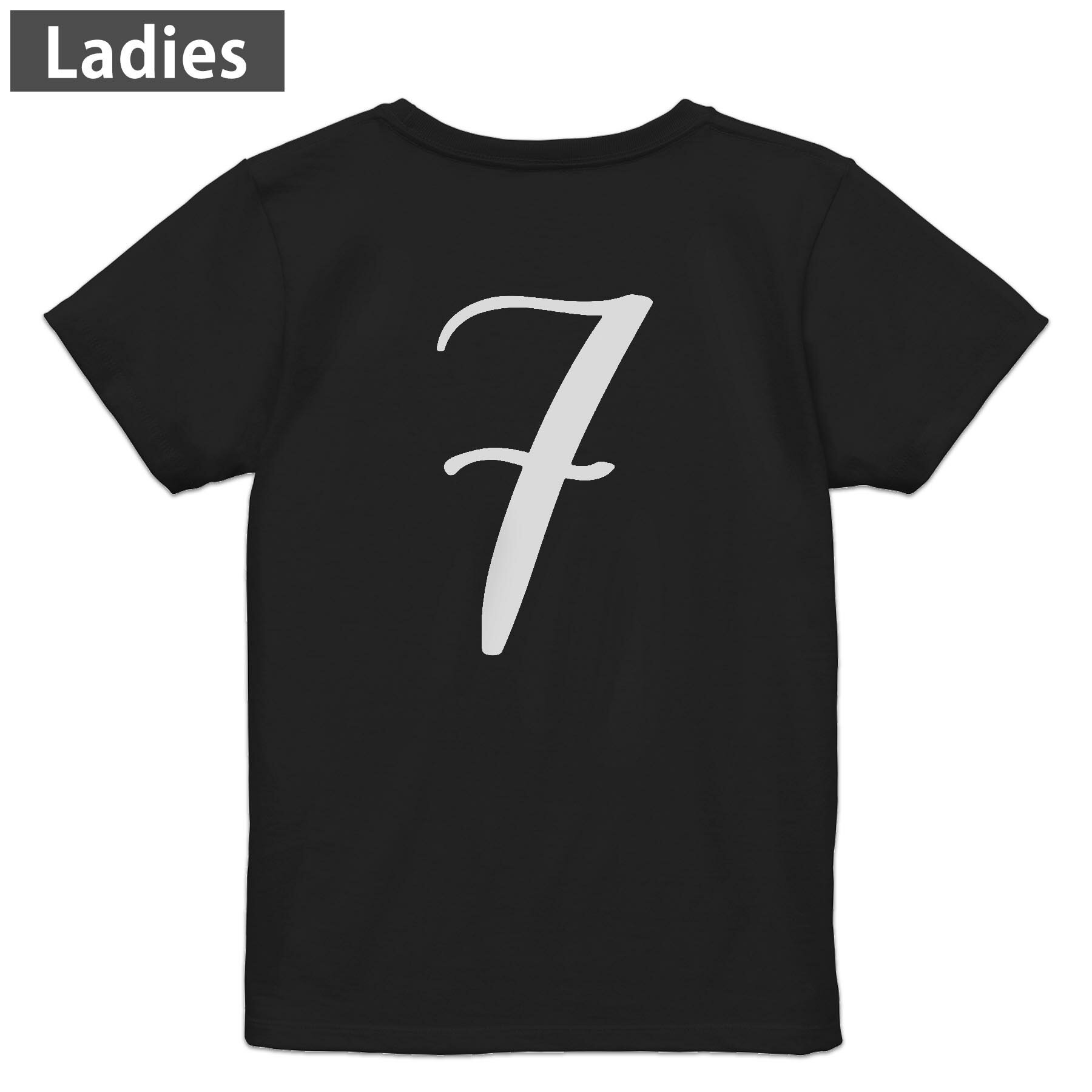 Other - Tシャツ レディース バックプリント 半袖 ブラック 黒 デザイン M L tシャツ ティーシャツ T shirt 019214 文字 7