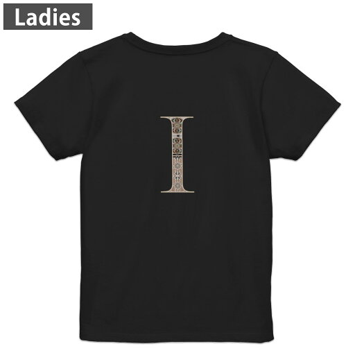 Tシャツ レディース バックプリント 半袖 ブラック 黒 デザイン M L tシャツ ティーシャツ T shirt 019252 文字 i アルファベット Tシャツ レディース バックプリント 半袖 ブラック 黒 デザイン M L tシャツ ティーシャツ T shirt 019252 文字 i アルファベット