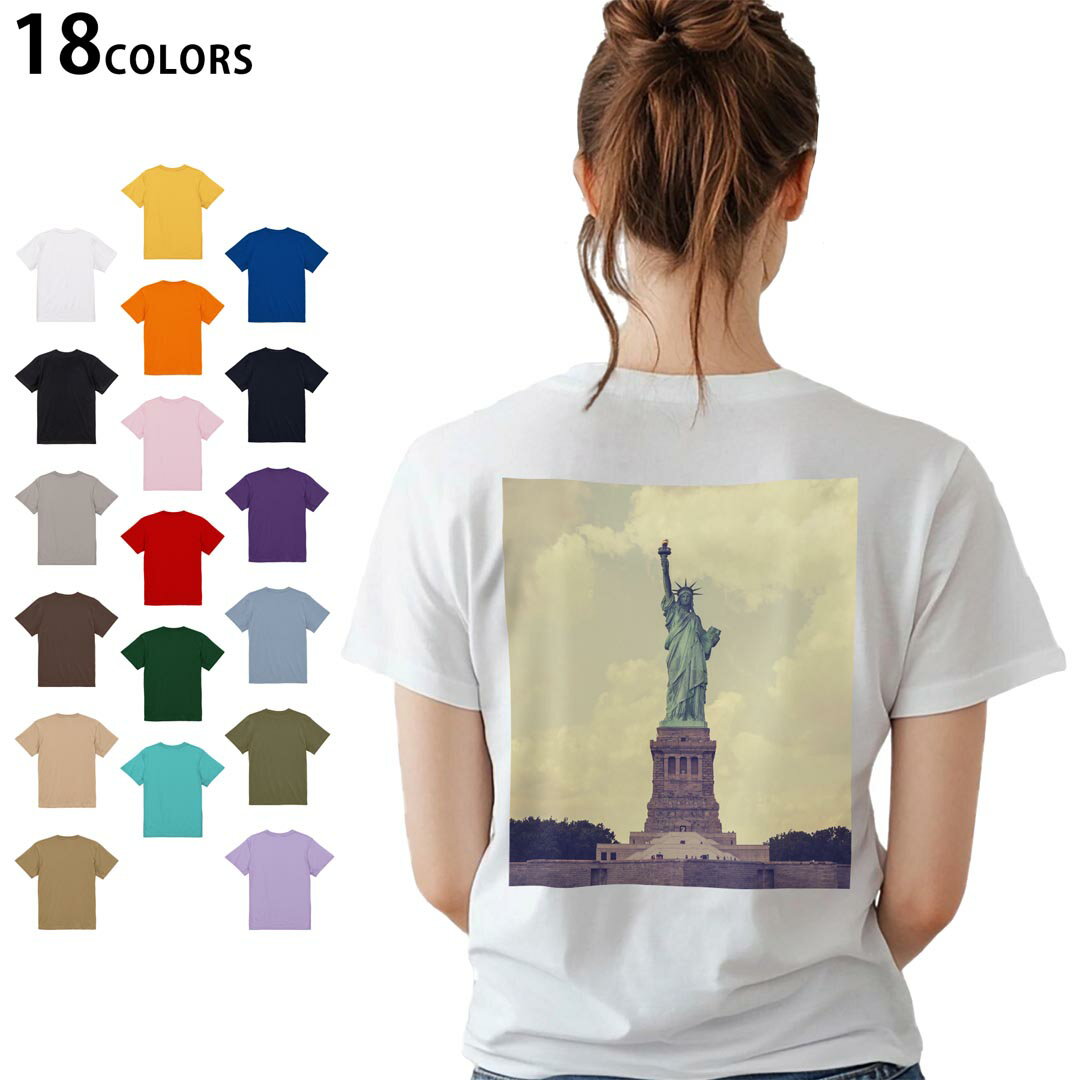 楽天市場】自由の女神 Tシャツ（カラーホワイト）（Tシャツ