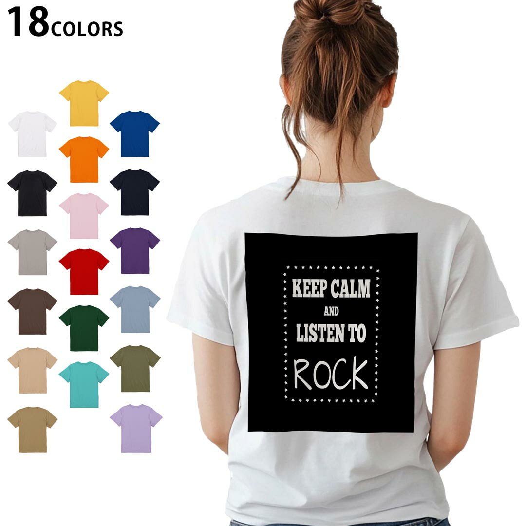 選べる18カラー Tシャツ レディース 半袖 ホワイト グレー デザイン M L Tシャツ ティーシャツ T shirt 015764 英語