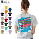 選べる18カラー Tシャツ レディース 半袖 ホワイト グレー デザイン M L Tシャツ ティーシャツ T shirt 015798 鯉のぼり 空 端午の節句