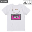 レディース ドライバックプリントTシャツ ホワイト 半袖 4.1オンス ジム トレーニング スポーツ 運動会 ドライアスレチック UVカット 紫外線遮蔽 吸水速...