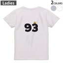 Tシャツ レディース バックプリント 半袖 ホワイト グレー デザイン M Lティーシャツ T shirt 032024 誕生日 記念日 93 歳(4)