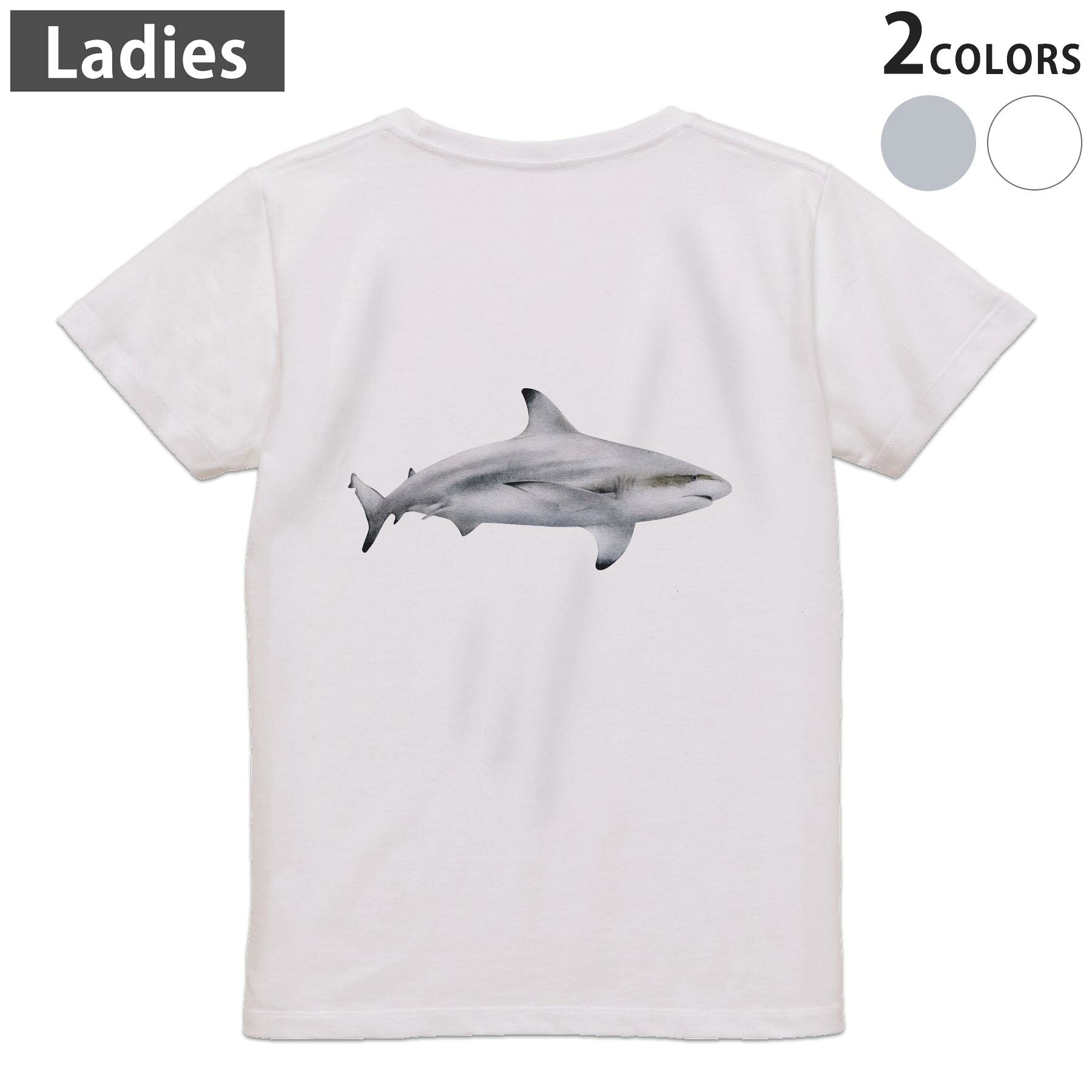 tシャツ レディース 半袖 ホワイト グレー デザイン M L Tシャツ ティーシャツ T shirt　白 灰色▼バックプリントTシャツ　ホワイト・グレー全デザイン▼▼女性用半袖Tシャツ　デザインはこちらから▼ ▼女性用半袖Tシャツ　ブラック前面デザインはこちらから▼▼女性用半袖Tシャツ　ブラック バックデザインはこちらから▼