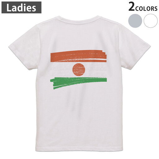 Tシャツ レディース バックプリント 半袖 ホワイト グレー デザイン M Lティーシャツ T shirt 018522 niger ニジェール Tシャツ レディース バックプリント 半袖 ホワイト グレー デザイン M Lティーシャツ T shirt 018522 niger ニジェール