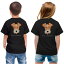 tシャツ キッズ バックプリント 半袖 黒地 ブラック デザイン 90 100 110 120 130 140 150 Tシャツ ティーシャツ T shirt 022603 犬 フォックス・テリア 1,980円