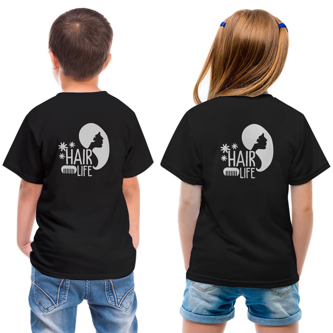 tシャツ キッズ バックプリント 半袖 黒地 ブラック デザイン 90 100 110 120 130 140 150 Tシャツ ティーシャツ T shirt▼バックプリントTシャツ　ブラック全デザイン▼ ▼キッズ用Tシャツ　ブラック全デザインはこちらから▼ ▼キッズ用Tシャツ　グレー・ホワイト全デザインはこちらから▼ ▼キッズ用Tシャツ　カラー全デザインはこちらから▼
