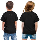 tシャツ キッズ バックプリント 半袖 黒地 ブラック デザイン 90 100 110 120 130 140 150 Tシャツ ティーシャツ T shirt 017840 梅雨 カエル 傘