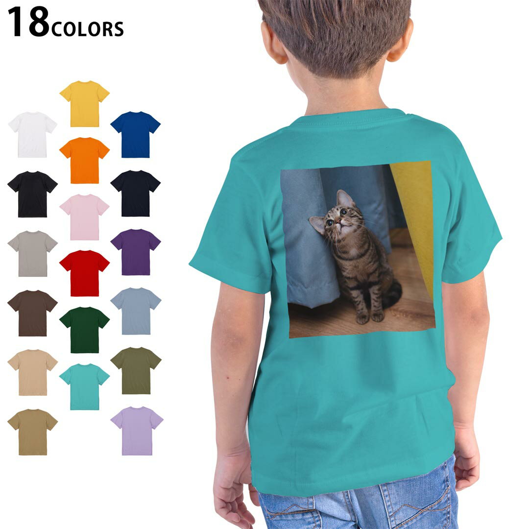 tシャツ キッズ 半袖 ホワイト グレー デザイン 90 100 110 120 130 140 150 160 Tシャツ ティーシャツ T shirt　白 灰色ライトグレー チャコール ライトベージュ サンドカーキ バナナ オレンジ ライ...