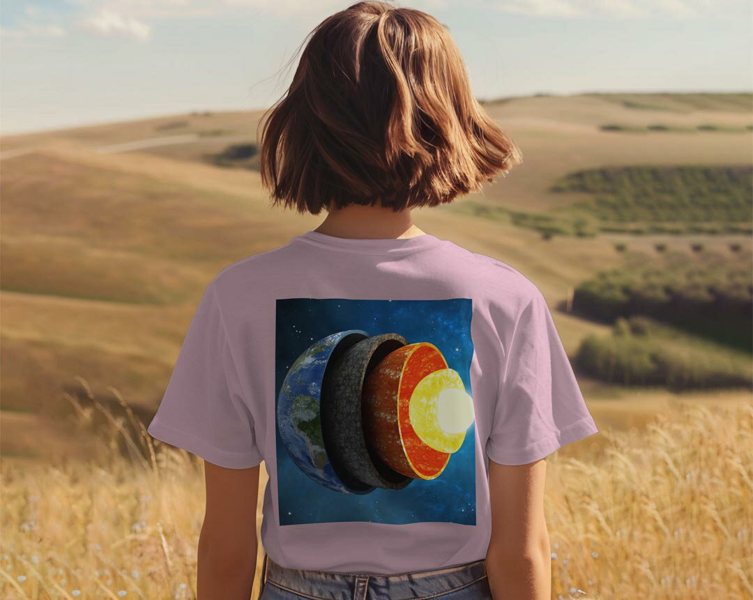 選べる18カラー Tシャツ キッズ 半袖 ホワイト グレー デザイン 90 100 110 120 130 140 150 160 Tシャツ ティーシャツ T shirt 015910 太陽系　宇宙　惑星