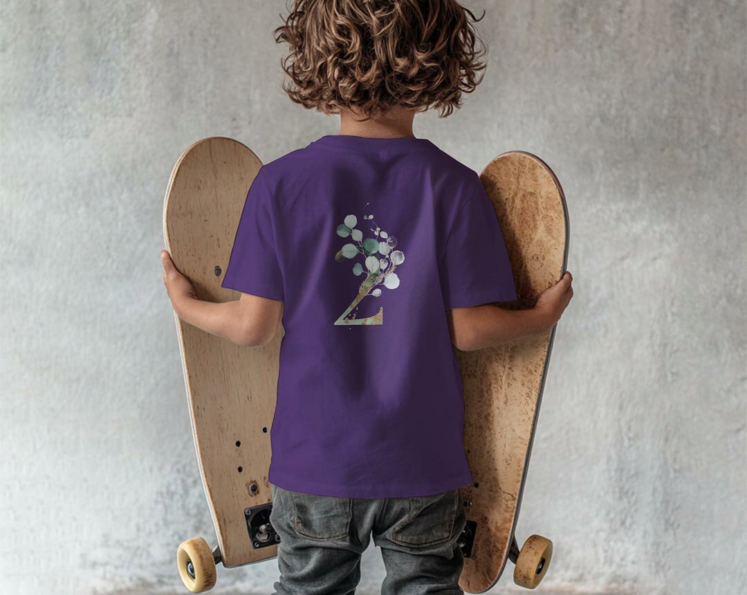 kabeコレの選べる18カラー Tシャツ キッズ 半袖 ホワイト グレー デザイン 90 100 110 120 130 140 150 160 Tシャツ ティーシャツ T shirt 019111 文字 2｜アングル2