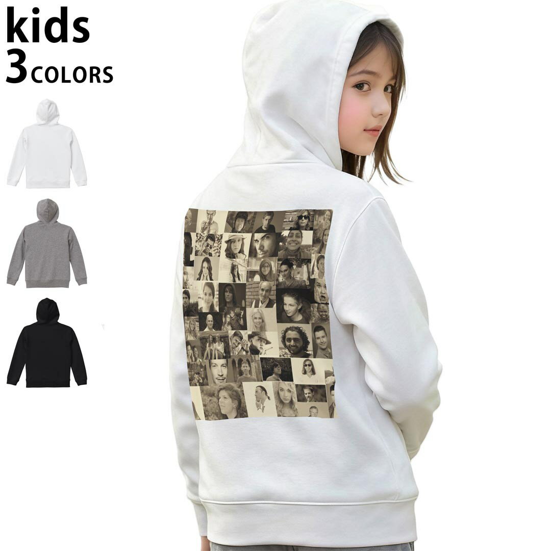 選べる3カラー パーカー スウェット キッズ 男女兼用 男の子 女の子 ユニセックス unisex 長袖 デザイン　リブ 110 130 150 parker sweat チャコール ナチュラル ブレージングイエロー トロピカルピンク レッド バーガンディ ダークブラウン ブライトグリーン アイビーグリーン オリーブ ターコイズブルー ロイヤルブルー ネイビー パープル▼着用参考画像：150cm:ブラック▼ ▼着用参考画像：110cm:グレー　　　　　　　　　　　　　　130cm:ホワイト　▼ ▼画像をクリックで拡大▼ホワイトブラックグレー ▼カラー全デザインはこちらから▼