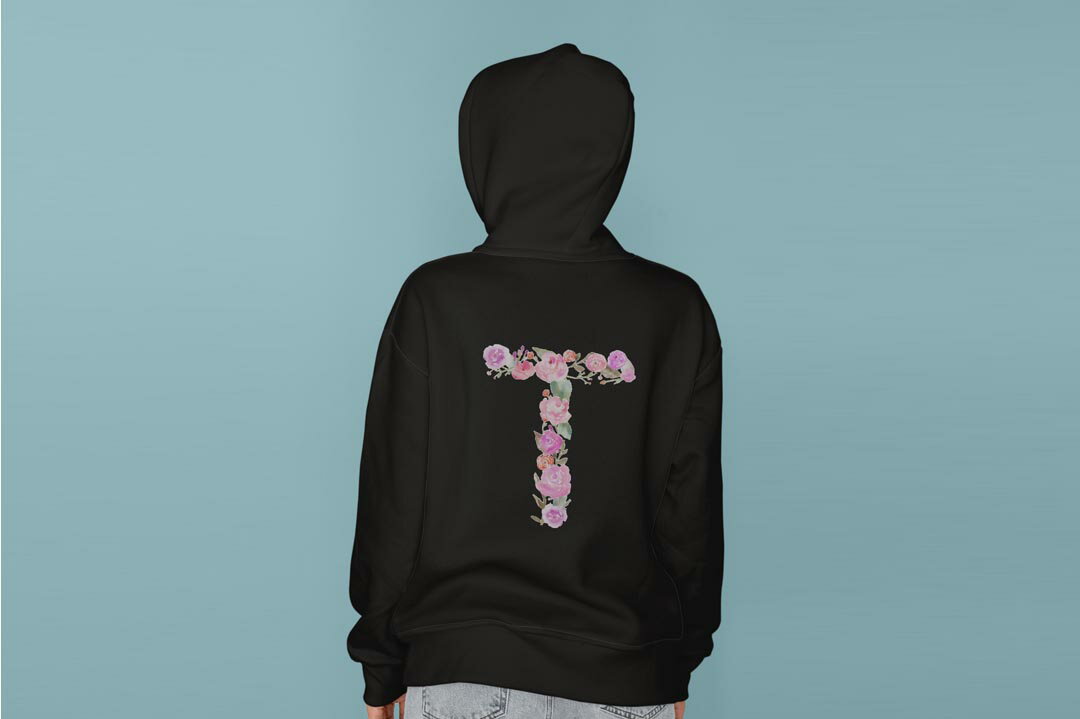 選べる3カラー パーカー スウェット バックプリントキッズ 男女兼用 男の子 女の子 ユニセックス unisex 長袖 デザイン リブ 110 130 150 parker sweat 019510 文字 t アルファベット 2