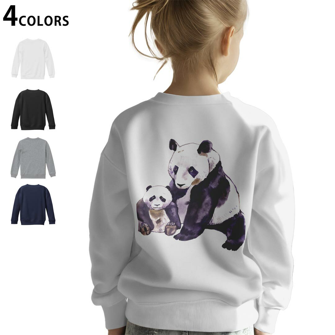 選べる3カラーバックプリントスウェ...