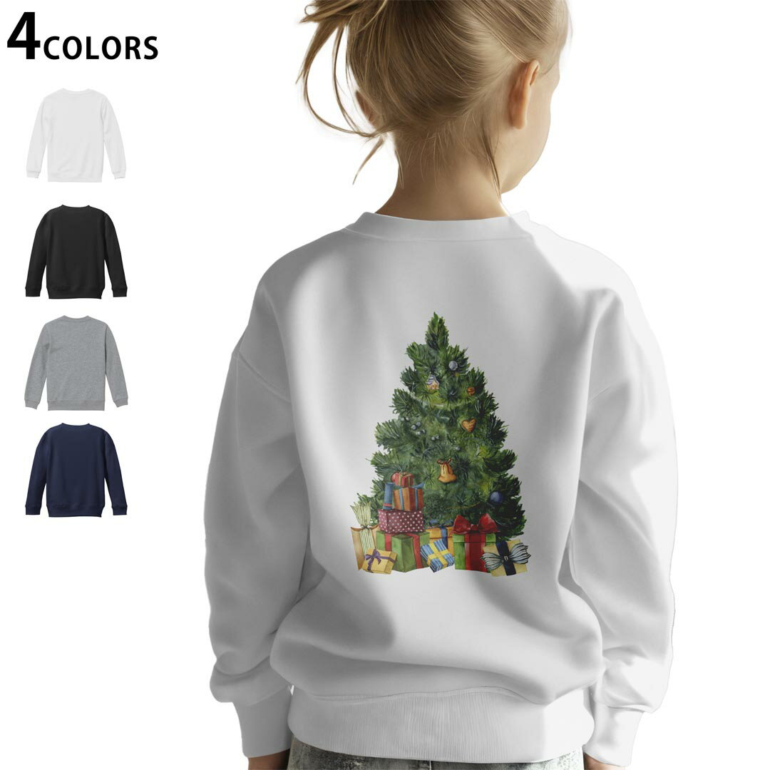 �I�ׂ�3�J���[ �o�b�N�v�����g �X�E�F�b�g���[�i�[ �L�b�Y �j�����p �j�̎q ���̎q ���j�Z�b�N�X unisex ���� �f�U�C�� ���u �z���C�g �u���b�N �� �� �O���[ �l�C�r�[ 110 130 150 trainer sweat 015843 �N���X�}�X�c���[�@�v���[���g�@�~