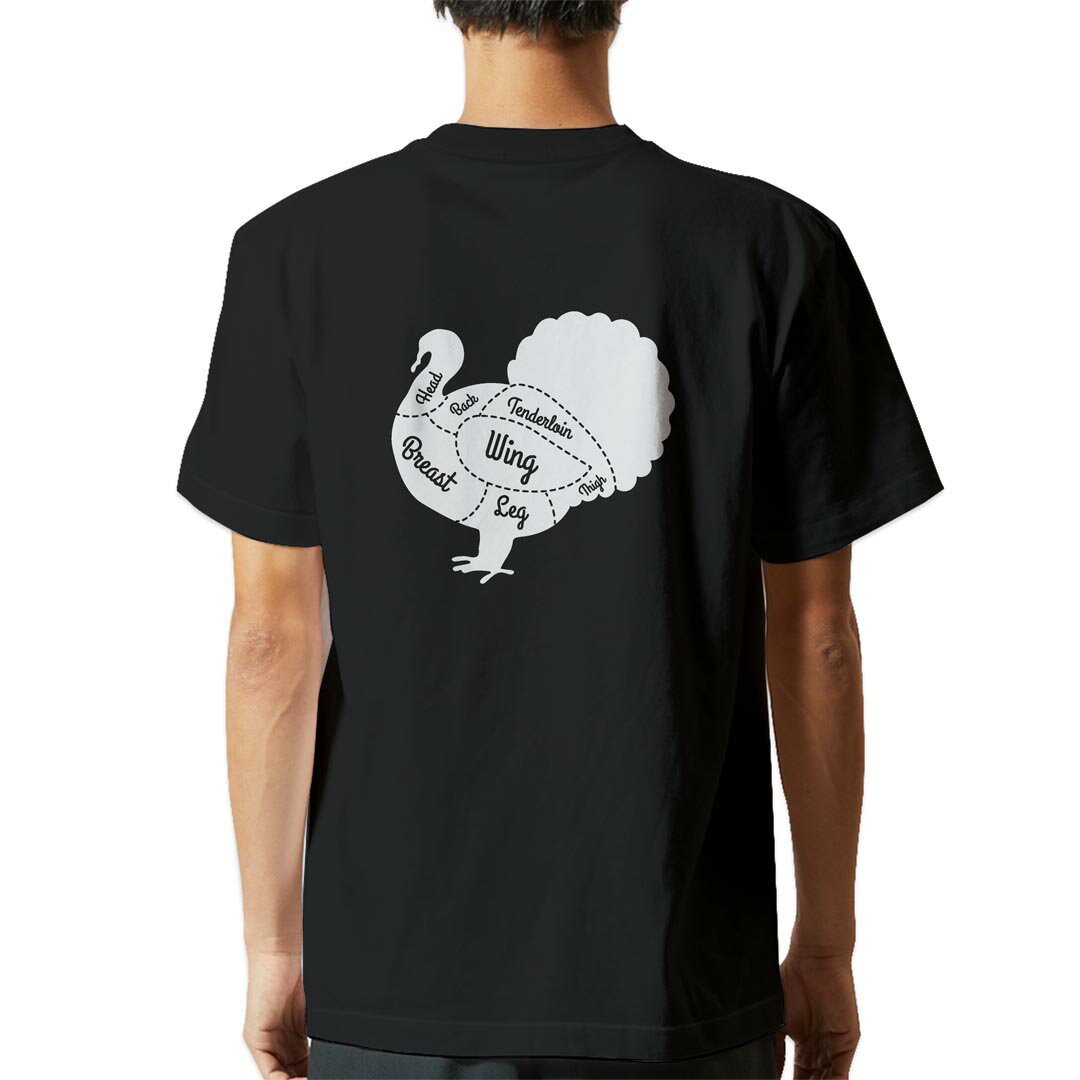 tシャツ メンズ 半袖 バックプリント ブラック デザイン XS S M L XL 2XL ティーシャツ T shirt 031914..