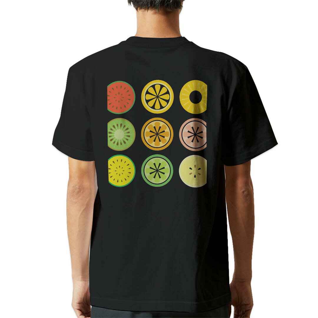 tシャツ メンズ 半袖 バックプリント ブラック デザイン XS S M L XL 2XL ティーシ ...