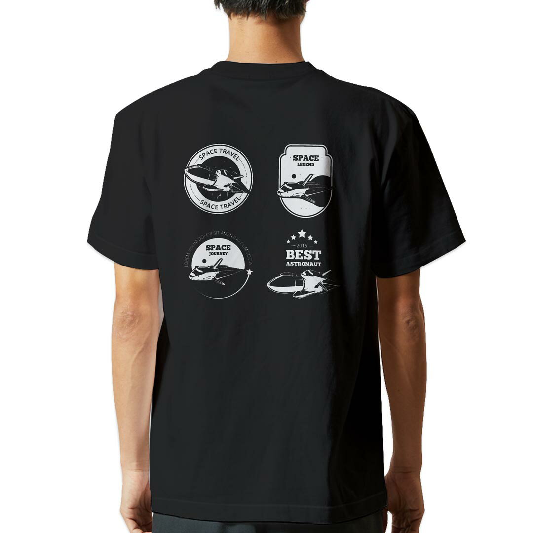 バックプリント tシャツ メンズ 半袖 ブラック デザイン XS S M L XL 2XL Tシャツ ティーシャツ T shirt　黒▼バックプリントTシャツ　ブラック全デザイン▼▼男性用半袖Tシャツ　ホワイト・グレー全デザインはこちらから▼▼男性用半袖Tシャツ　ブラック全デザインはこちらから▼▼男性用半袖Tシャツ　カラー全デザインはこちらから▼