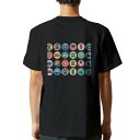 tシャツ メンズ 半袖 バックプリント ブラック デザイン XS S M L XL 2XL ティーシャツ T shirt 013212 乗り物　車　飛行機