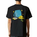 tシャツ メンズ 半袖 バックプリント ブラック デザイン XS S M L XL 2XL ティーシャツ T shirt 015259 ランドセル 入学式 4月