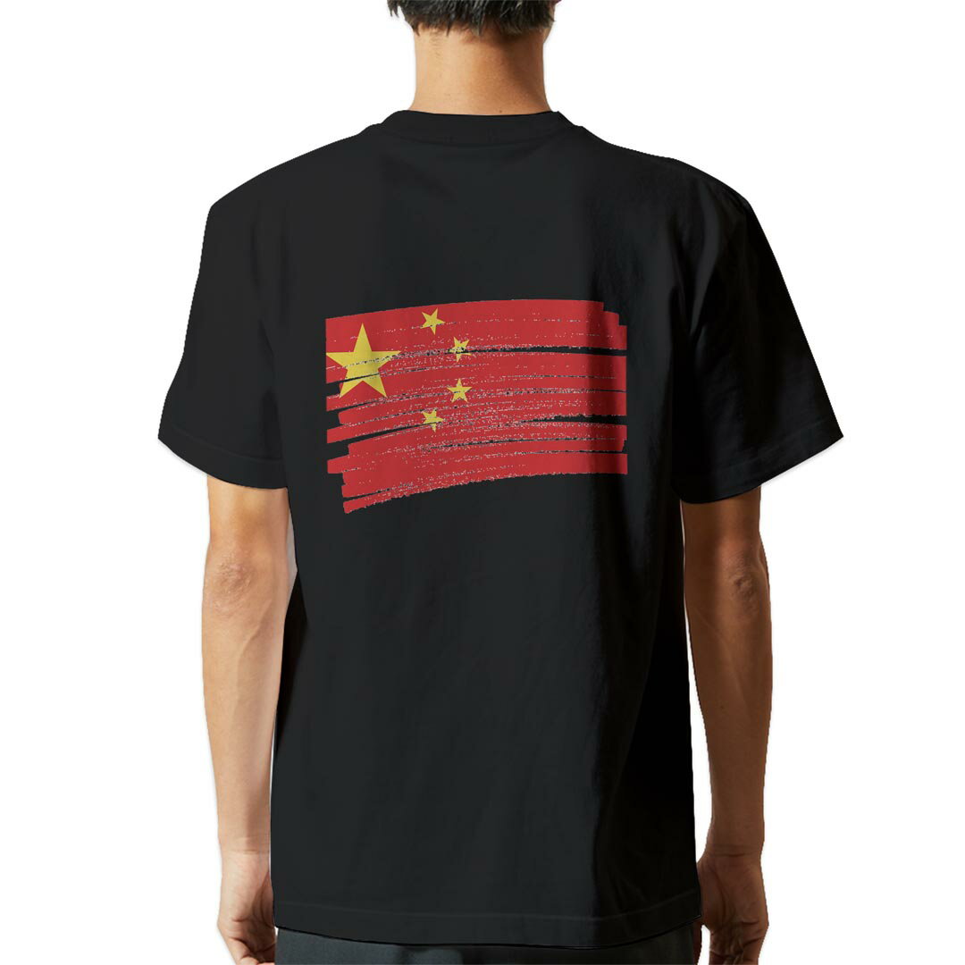 乐天商城 - tシャツ メンズ 半袖 バックプリント ブラック デザイン XS S M L XL 2XL ティーシャツ T shirt 018419 china 中国