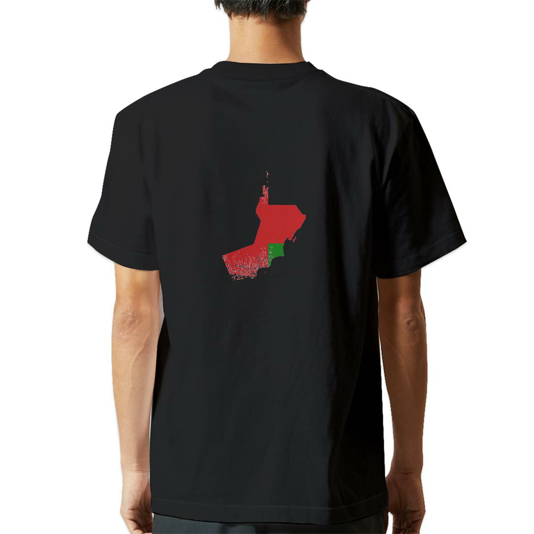 Rakuten - tシャツ メンズ 半袖 バックプリント ブラック デザイン XS S M L XL 2XL ティーシャツ T shirt 018913 oman オマーン