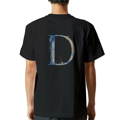 tシャツ メンズ 半袖 バックプリント ブラック デザイン XS S M L XL 2XL ティーシャツ T shirt 019619 文字 d アルファベット tシャツ メンズ 半袖 バックプリント ブラック デザイン XS S M L XL 2XL ティーシャツ T shirt 019619 文字 d アルファベット