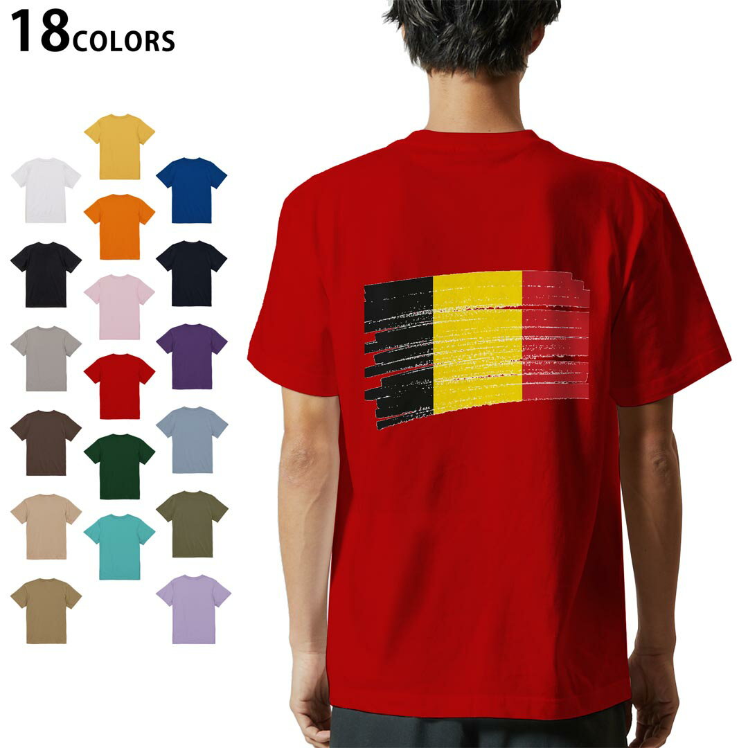 Other - 選べる18カラー Tシャツ メンズ 半袖 ホワイト グレー デザイン S M L XL 2XL 3XL Tシャツ ティーシャツ T shirt 018396 belgium ベルギー
