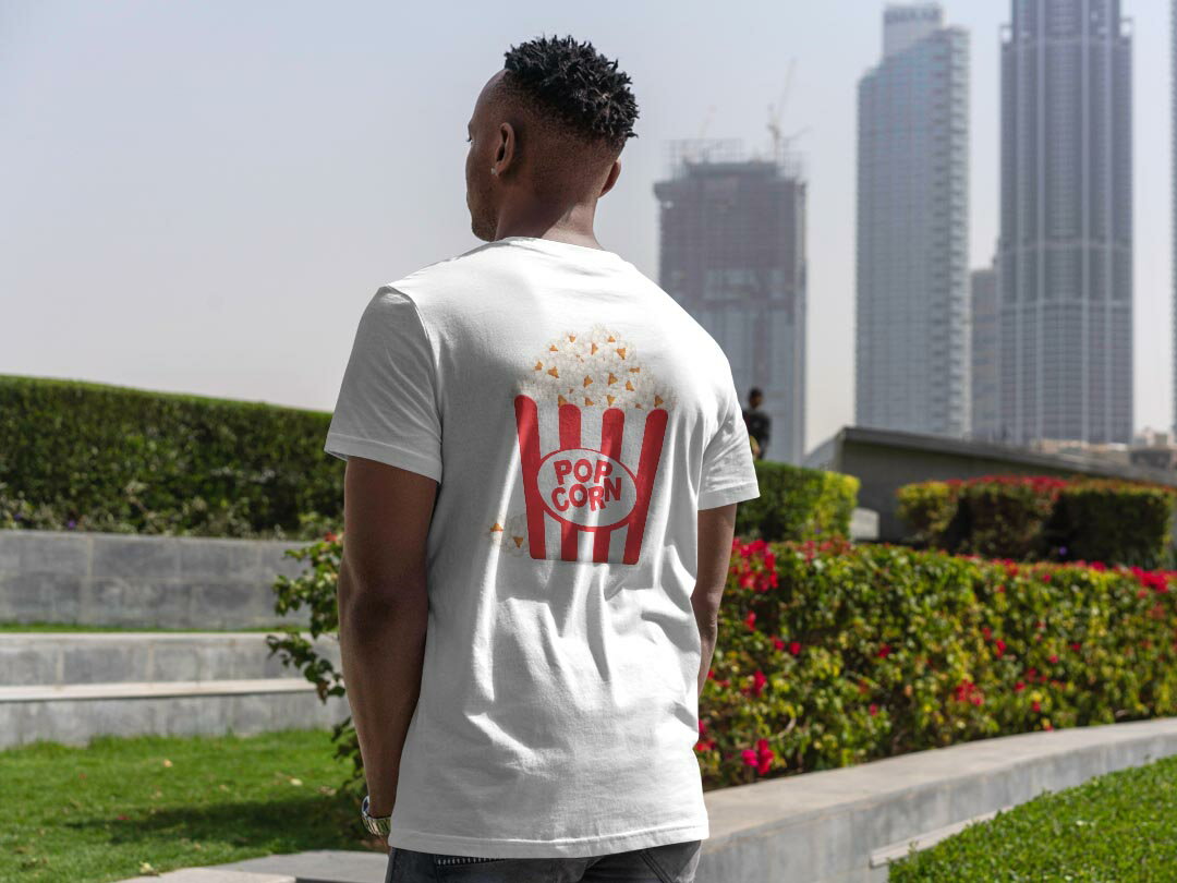 メンズ ドライバックプリントTシャツ ホワイト 半袖 4.1オンス ジム トレーニング スポーツ 運動会 ドライアスレチック UVカット 紫外線遮蔽 吸水速乾 デザイン Tshirt S M L XL 2XL 3XL 4XL 5XL 6XL 003406 食べ物　シンプル　赤　白