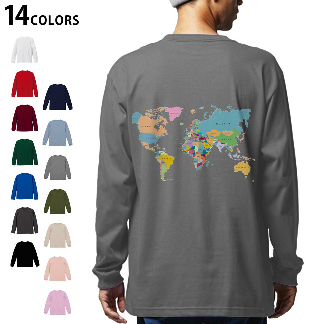 楽天市場】世界地図（カラーネイビー）（メンズファッション）の通販