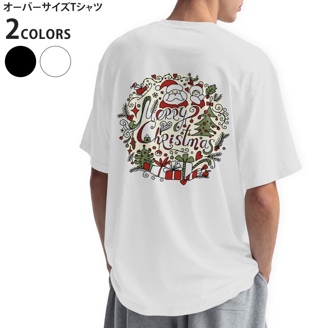 オーバーサイズ Tシャツ メンズ 半袖 ビッグシルエット 大きめ 抜け感 ホワイト グレー デザイン XS S M L XL 2XL tシャツ ティーシャツ T shirt▼画像をクリックで拡大▼ ブラック ホワイト ※ブラックは印刷の都合上 デザインが異なる場合がありますので 画像をご確認ください。 ▼オーバーサイズプリントTシャツ　全デザイン▼ ▼前面デザイン　こちらから▼