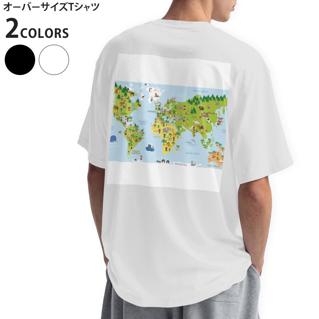 楽天市場】世界地図（Tシャツ・カットソー｜トップス）：メンズ