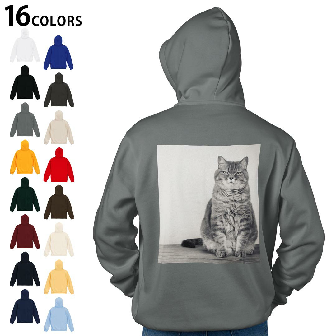選べる16カラープルオーバー パーカー バックプリント フーディ メンズ レディース ユニセックス 長袖 デザイン S M L XL 2XL hoodie 0..