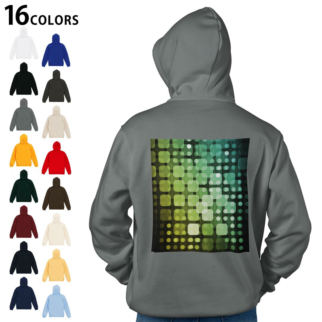 選べる16カラープルオーバー パーカー バックプリント フーディ メンズ レディース ユニセックス 長袖 デザイン S M L XL 2XL hoodie 0..