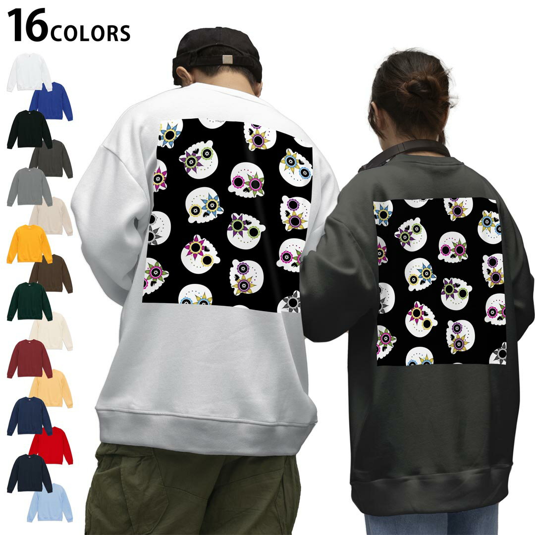 ���٤�16���顼�ȥ졼�ʡ��Хå��ץ��� ��� ��ǥ����� ��˥��å��� Ĺµ �ۥ磻�� ���졼 �֥�å� �ǥ����� S M L XL 2XL sweatsh...