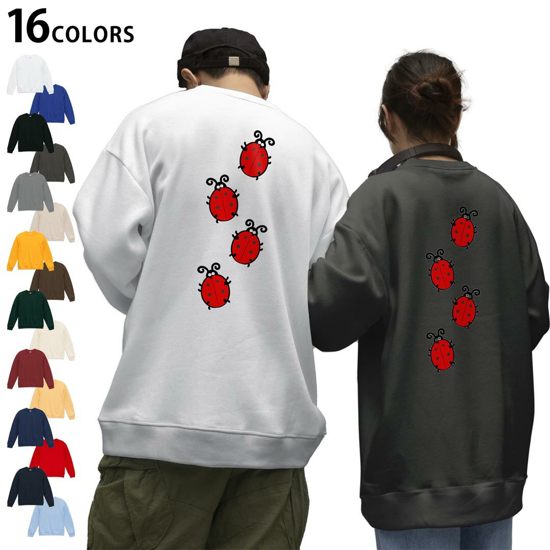 W&LT てんとう虫　ジップスウェット 楽天市場】てんとう虫 トレーナーの通販