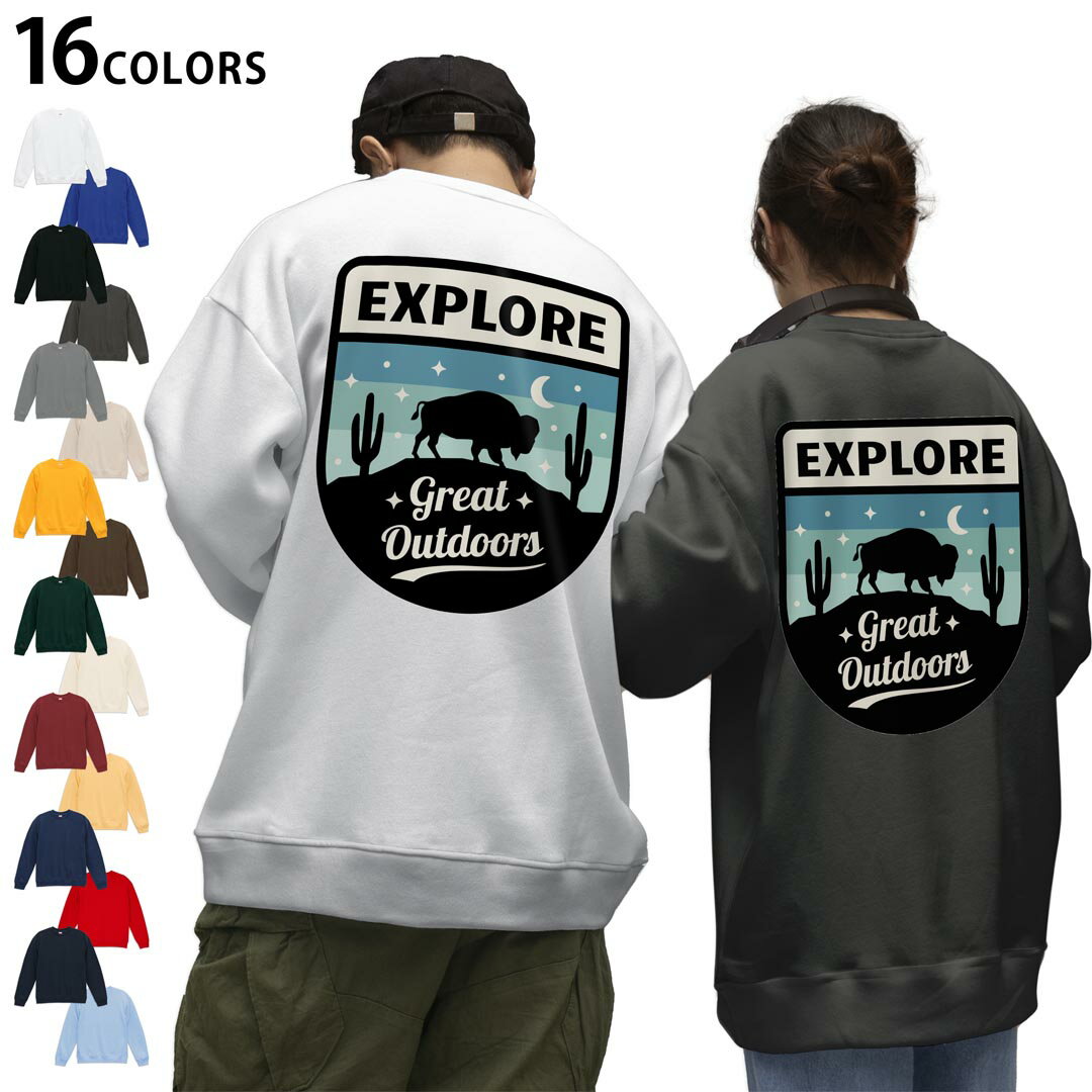 ���٤�16���顼�ȥ졼�ʡ��Хå��ץ��� ��� ��ǥ����� ��˥��å��� Ĺµ �ۥ磻�� ���졼 �֥�å� �ǥ����� S M L XL 2XL sweatsh...