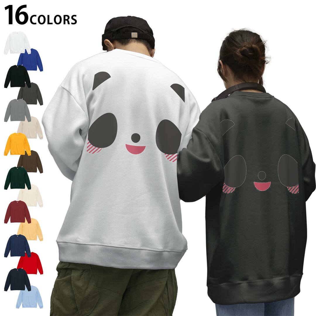 楽天市場】パンダ柄（スウェット・トレーナー｜トップス）：メンズ