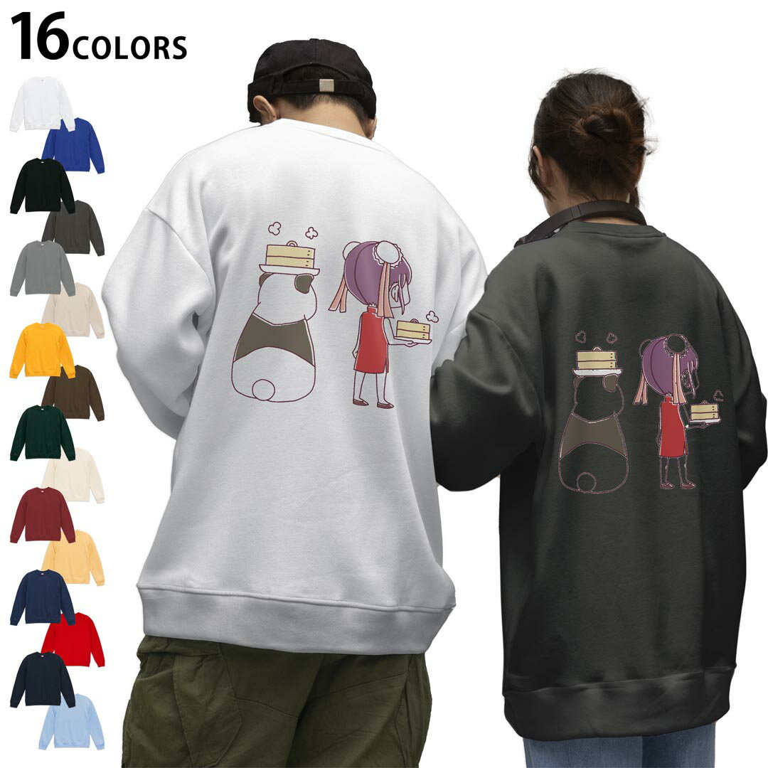 楽天市場】パンダ エンジョイ（スウェット・トレーナー｜トップス