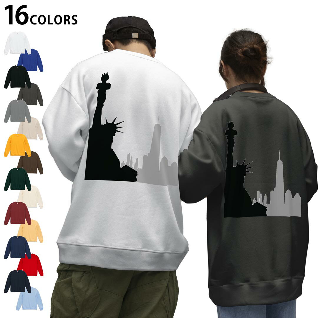 ���٤�16���顼�ȥ졼�ʡ��Хå��ץ��� ��� ��ǥ����� ��˥��å��� Ĺµ �ۥ磻�� ���졼 �֥�å� �ǥ����� S M L XL 2XL sweatsh...