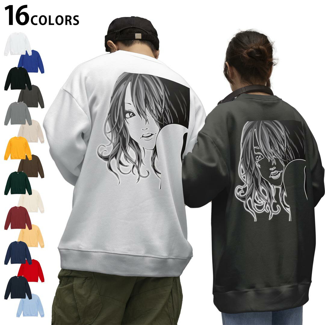 ���٤�16���顼�ȥ졼�ʡ��Хå��ץ��� ��� ��ǥ����� ��˥��å��� Ĺµ �ۥ磻�� ���졼 �֥�å� �ǥ����� S M L XL 2XL sweatsh...