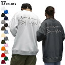 選べる17カラーバックプリント トレーナー メンズ レディース ユニセックス 長袖 ホワイト グレー ブラック デザイン S M L XL 2XL sweatshirt trainer スウェット 017702 Chemical formula 化学式