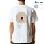 Tシャツ メンズ バックプリント半袖 ホワイト グレー デザイン XS S M L XL 2XL tシャツ ティーシャツ T shirt022593 犬コモンドール 1,780円