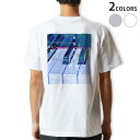 Tシャツ メンズ バックプリント半袖 ホワイト グレー デザイン XS...(4)