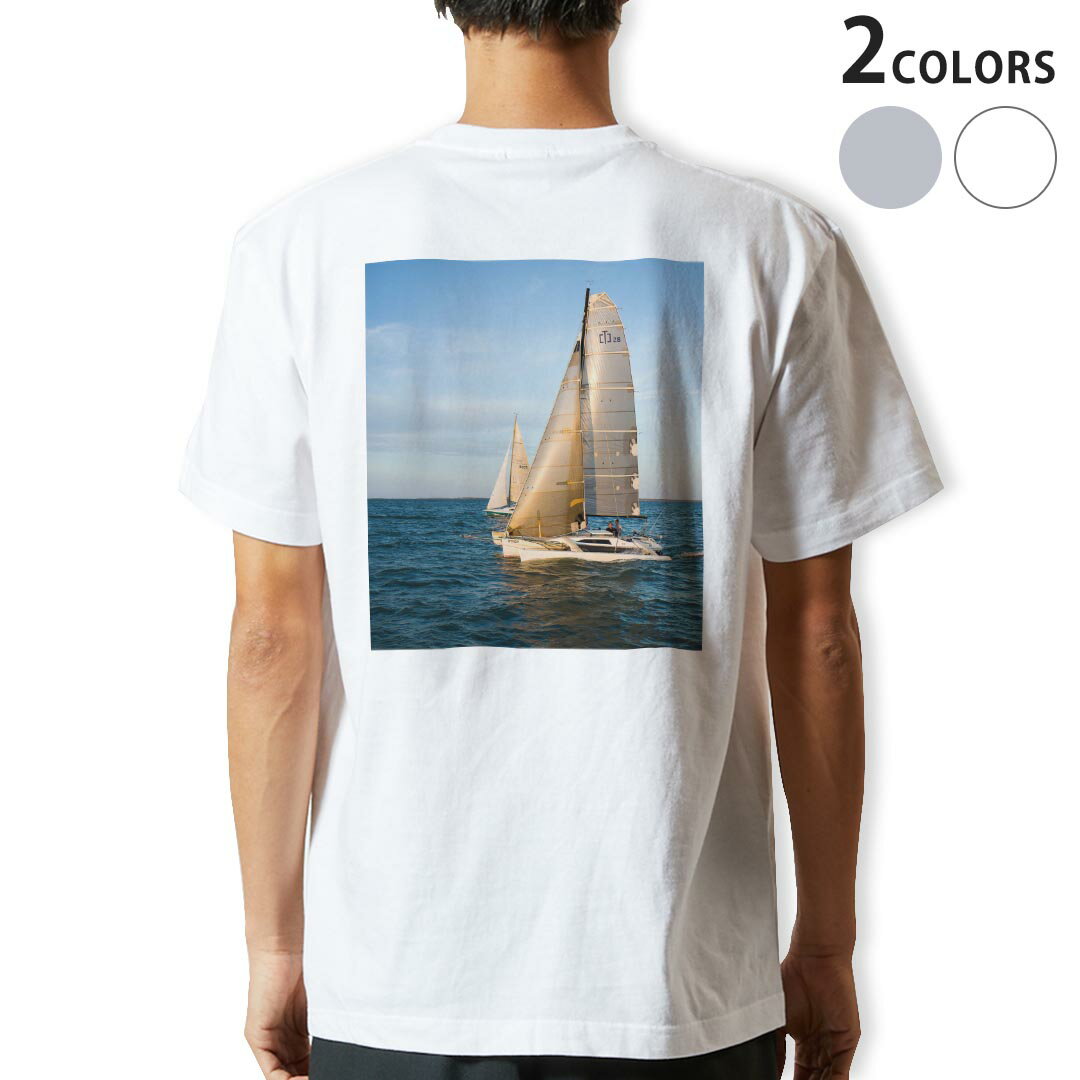 Tシャツ メンズ バックプリント半袖 ホワイト グレー デザイン XS S M L XL 2XL tシャツ ティーシャツ ..