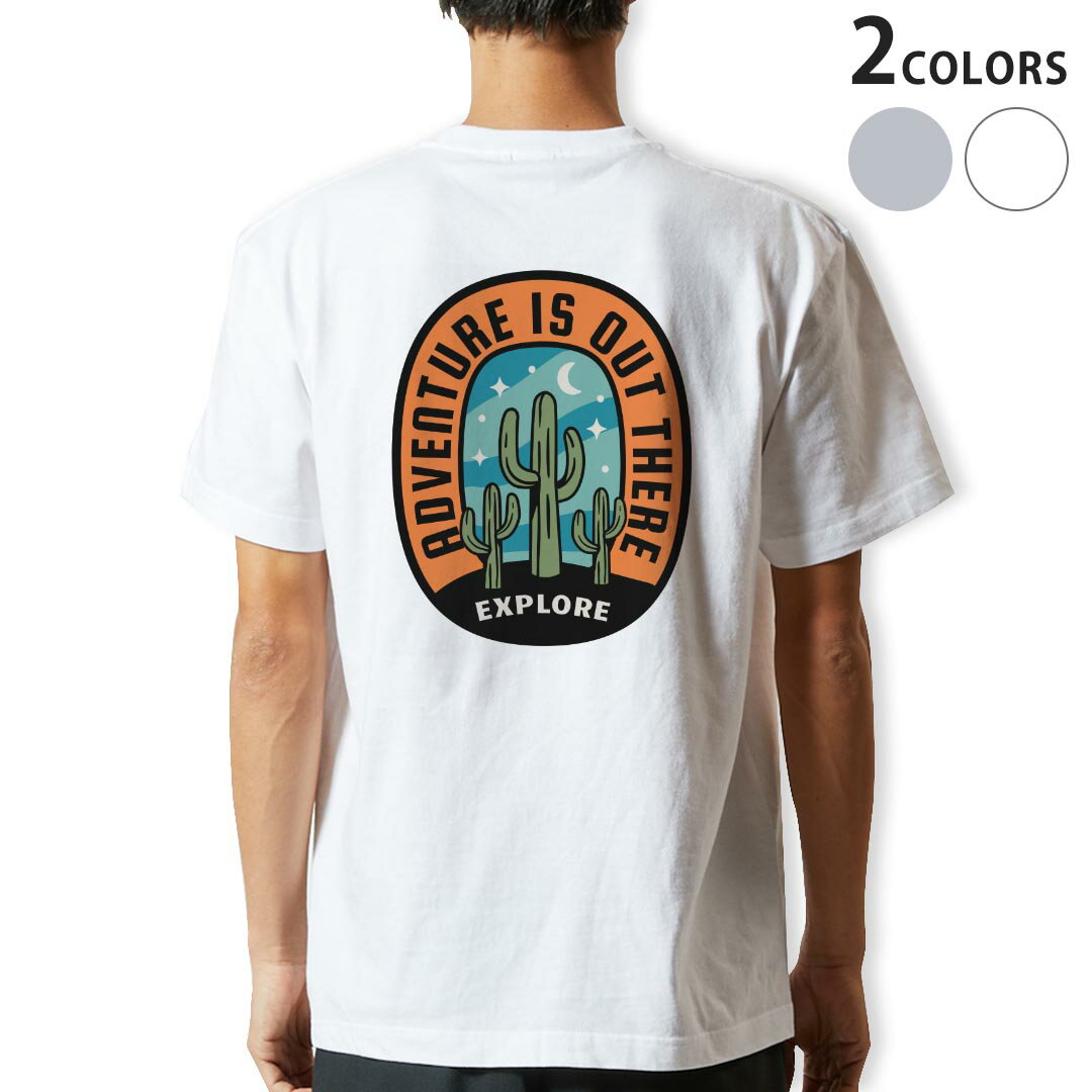 Tシャツ メンズ バックプリント半袖 ホワイト グレー デザイン XS S M L XL 2XL tシャツ ティーシャツ T shirt 032285 ワッペン アウトドアステッカー