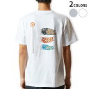 Tシャツ メンズ バックプリント半袖 ホワイト グレー デザイン XS S M L XL 2XL tシャツ ティーシャツ T shirt 012888 こいのぼ...